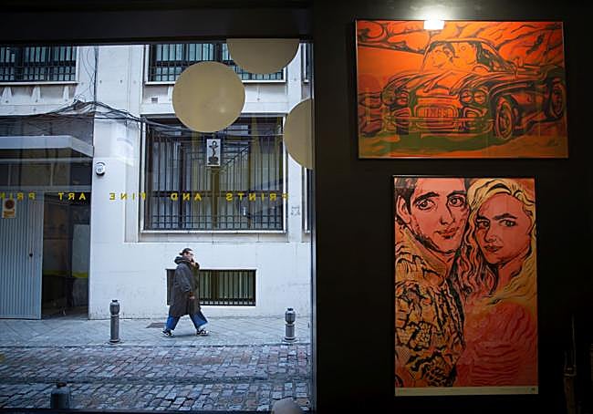 Arte a pie de calle en el espacio de creación San Jerónimo 17, de Granada.